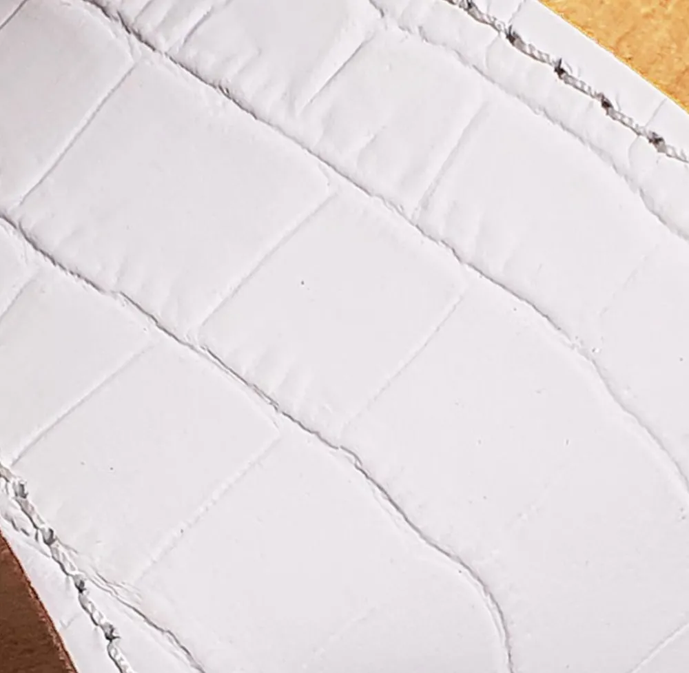 Abbie Crocoprint White<SOFTCLIX Online