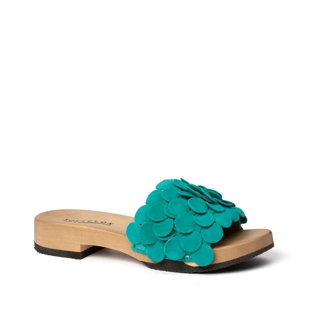 Bella Cashmere Turquoise (Hazelnut)<SOFTCLIX Hot