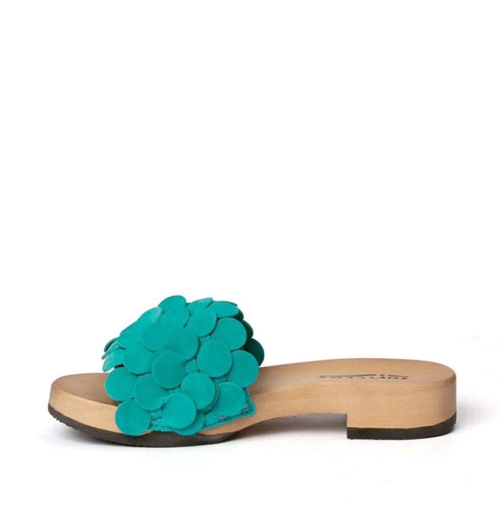 Bella Cashmere Turquoise (Hazelnut)<SOFTCLIX Hot