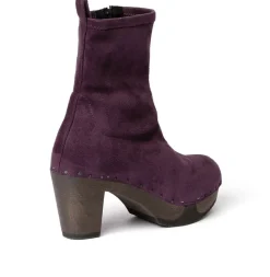 Fabia Vegan Velour Effect Viola (Dark)<SOFTCLIX Discount