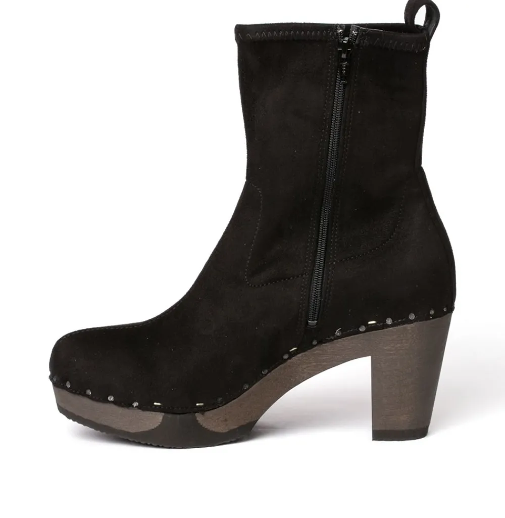 Fabia Vegan Velour Effect Black (Dark)<SOFTCLIX Shop