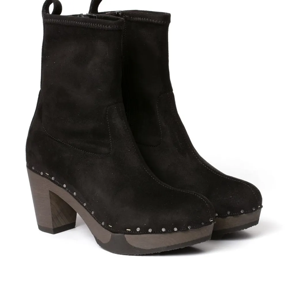 Fabia Vegan Velour Effect Black (Dark)<SOFTCLIX Shop