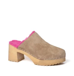 Hanja Cashmere/Plush Taupe/Pink (Nature)<SOFTCLIX Cheap