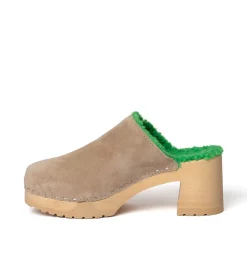 Hanja Cashmere/Plush Taupe/Green (Nature)<SOFTCLIX Best
