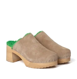 Hanja Cashmere/Plush Taupe/Green (Nature)<SOFTCLIX Best