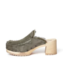 Henni Cashmere/Ls Olive (Nature)<SOFTCLIX Fashion