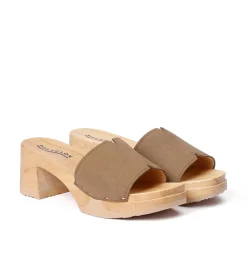 Henrietta Vegan-Suedes Tabacco (Nature)<SOFTCLIX Best