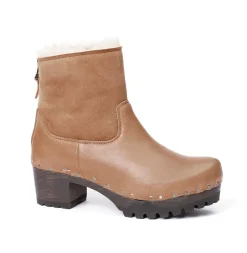 Iris Washed Nappa/Double Face Suede Camel<SOFTCLIX Shop