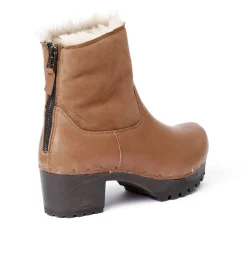 Iris Washed Nappa/Double Face Suede Camel<SOFTCLIX Shop
