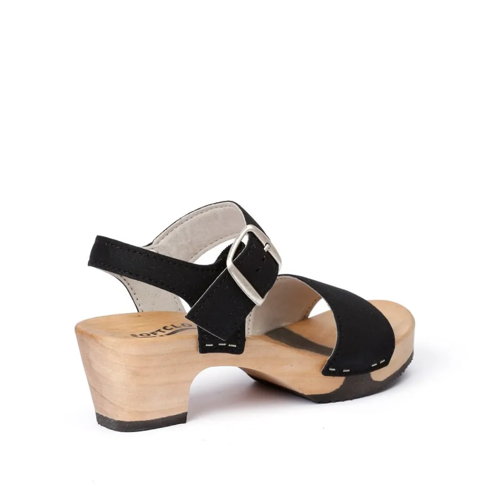 Kea Vegan-Suedes Black (Hazelnut)<SOFTCLIX Outlet