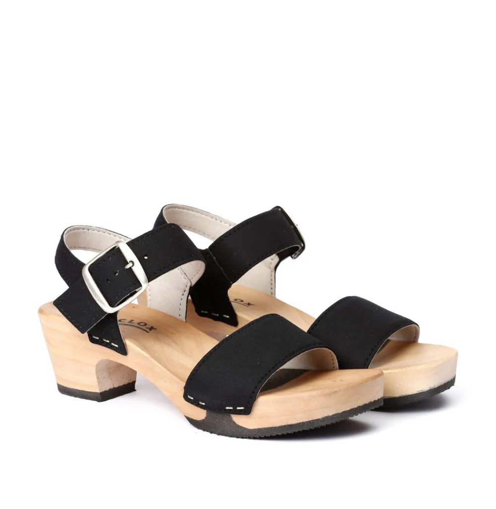 Kea Vegan-Suedes Black (Hazelnut)<SOFTCLIX Outlet