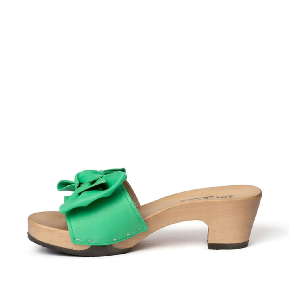 Klarissa Nappa Jade Green (Hazelnut)<SOFTCLIX Cheap
