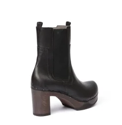 Laurentia Washed Nappa Black<SOFTCLIX Sale