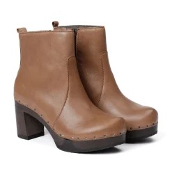 Loretta Washed Nappa Camel<SOFTCLIX Clearance