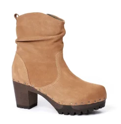 O-Bootie Cashmere Walnut<SOFTCLIX Sale