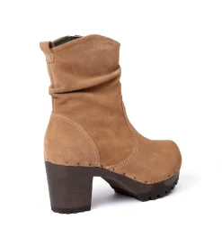 O-Bootie Cashmere Walnut<SOFTCLIX Sale