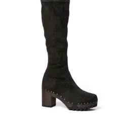 Olivera Vegan Velour Effect Black (Dark)<SOFTCLIX Clearance
