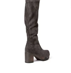 Olivera Vegan Velour Effect Grey (Dark)<SOFTCLIX Flash Sale