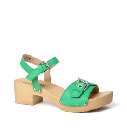 Pepita Nappa Jade Green (Nature)<SOFTCLIX Sale