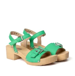 Pepita Nappa Jade Green (Nature)<SOFTCLIX Sale