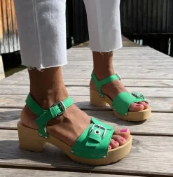 Pepita Nappa Jade Green (Nature)<SOFTCLIX Sale
