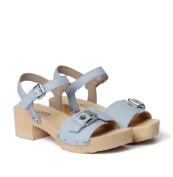 Pepita Nappa Powder Blue (Nature)<SOFTCLIX Sale