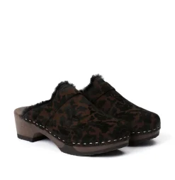 Taira Brocade/Lambskin Black (Dark)<SOFTCLIX Sale