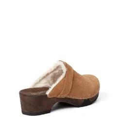 Taira Cashmere/Lambskin Walnut<SOFTCLIX Sale