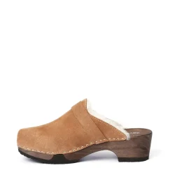 Taira Cashmere/Lambskin Walnut<SOFTCLIX Sale