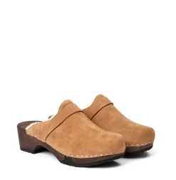 Taira Cashmere/Lambskin Walnut<SOFTCLIX Sale