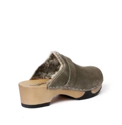 Taira Cashmere/Ls Olive (Hazelnut)<SOFTCLIX Fashion